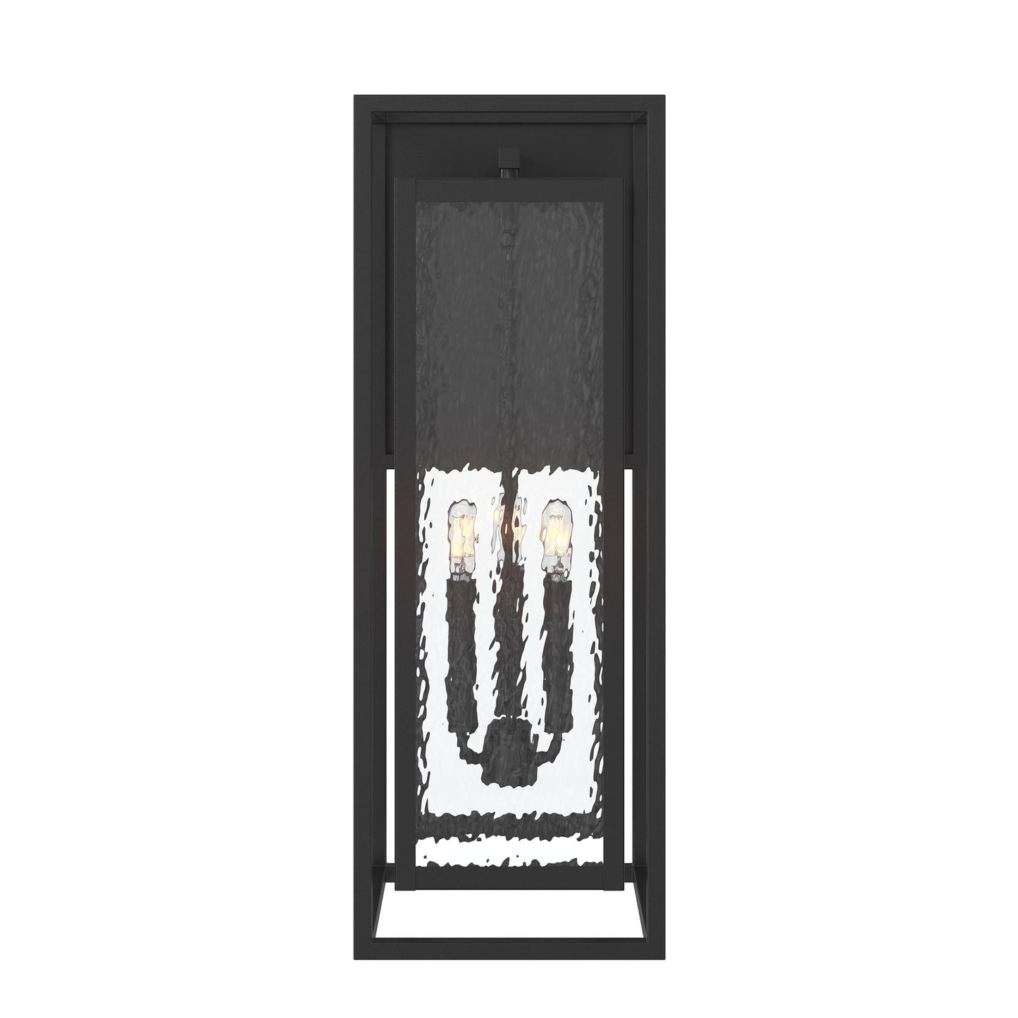 Progress Lighting P560412-031 Shaw 3 Light Textured Black Outdoor Wall Lantern - Additional View