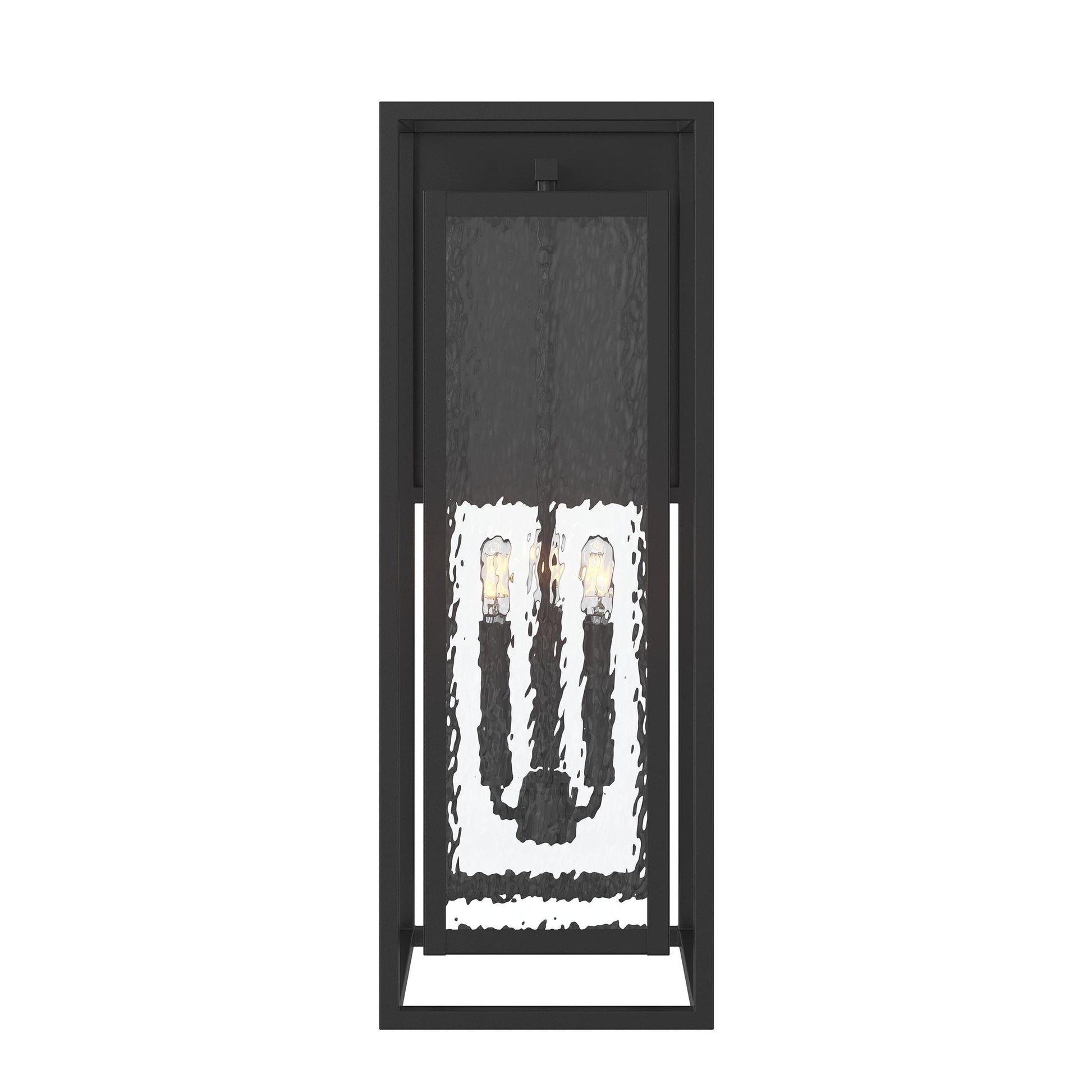 Progress Lighting P560412-031 Shaw 3 Light Textured Black Outdoor Wall Lantern - Additional View
