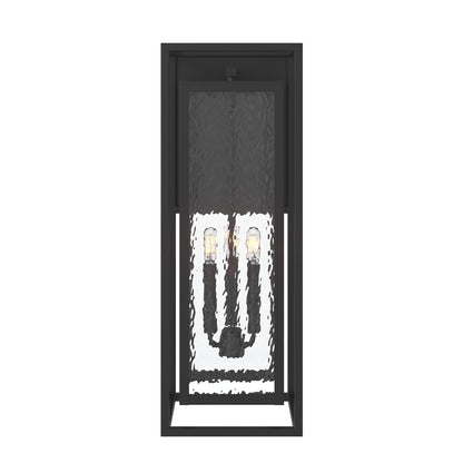 Progress Lighting P560412-031 Shaw 3 Light Textured Black Outdoor Wall Lantern - Additional View
