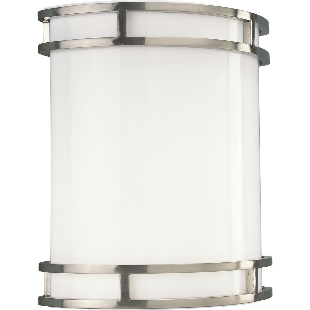 Progress Lighting P7085-0930K9 LED Wall Sconce with Decorative Trim in Brushed Nickel