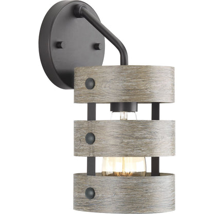 Progress Lighting P710031-143 Gulliver 1 Light Graphite Wall Sconce