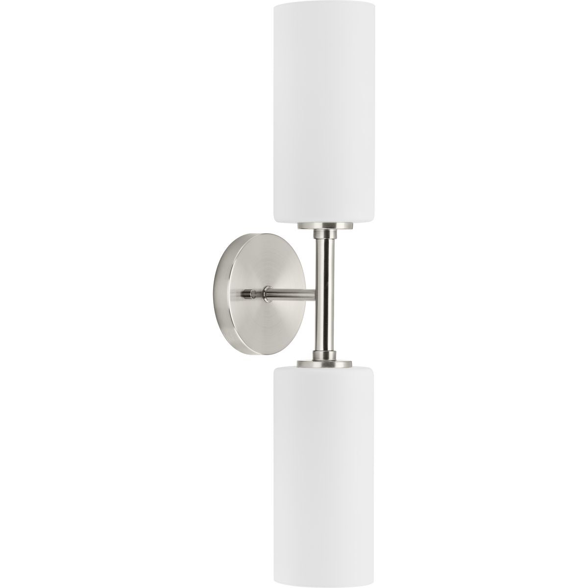 Progress Lighting P710116-009 Cofield 2 light brushed nickel wall bracket