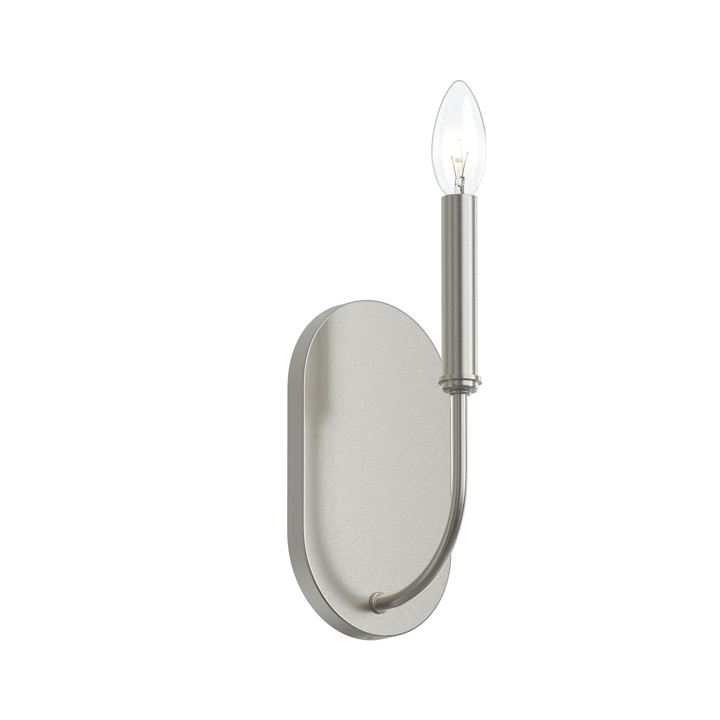 Progress Lighting P710153-009 Reines 1 Light Brushed Nickel Wall Sconce - Main Product Image