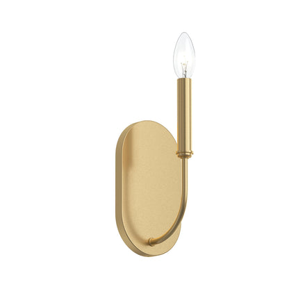 Progress Lighting P710153-191 Reines 1 Light Brushed Gold Wall Sconce - Main Product Image