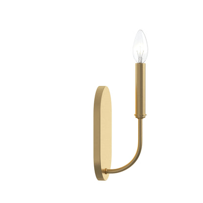 Progress Lighting P710153-191 Reines 1 Light 10 inch Brushed Gold Wall Sconce