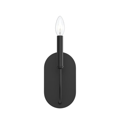 Progress Lighting P710153-31M Reines 1 Light 10 inch Matte Black Wall Sconce