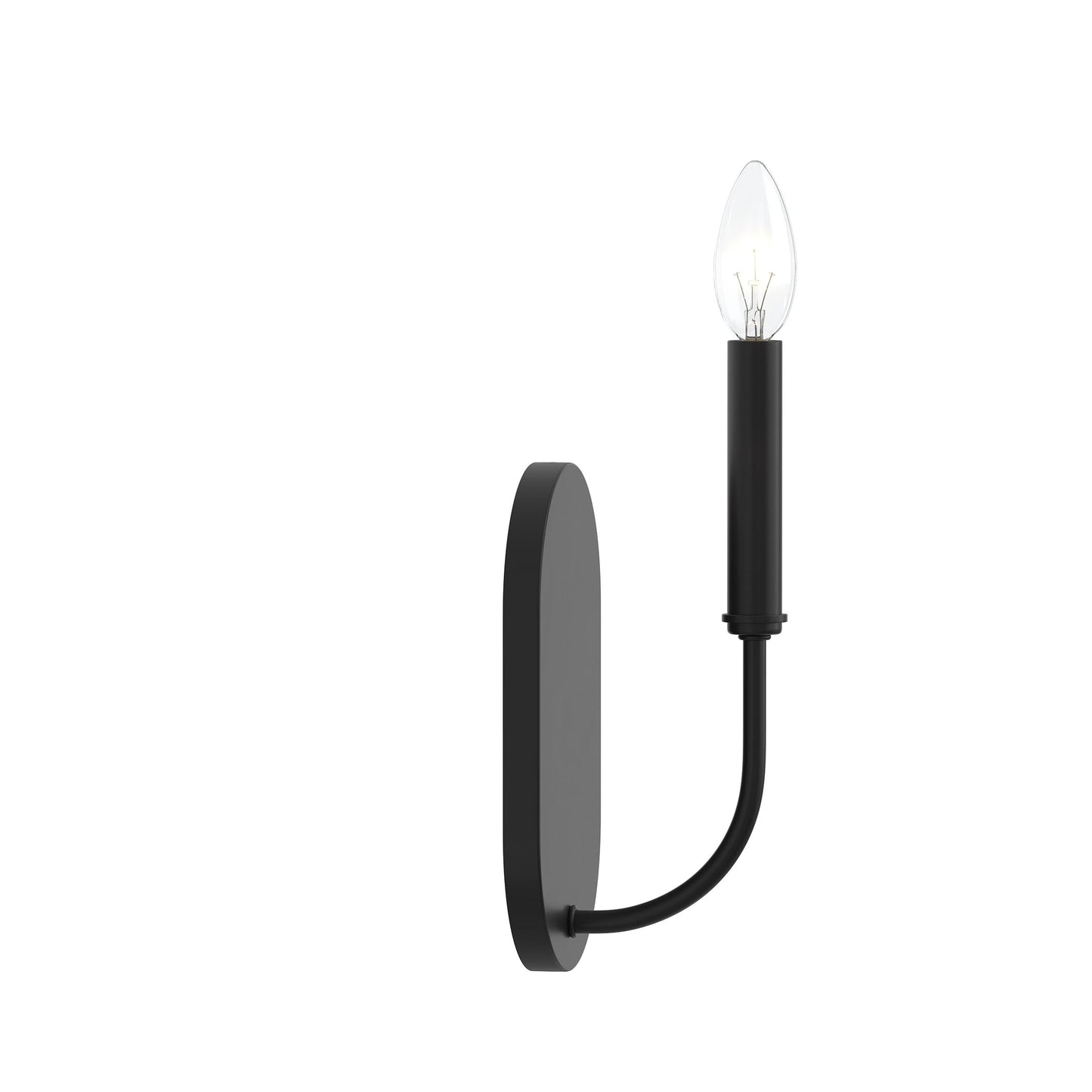 Progress Lighting P710153-31M Reines 1 Light 10 inch Matte Black Wall Sconce