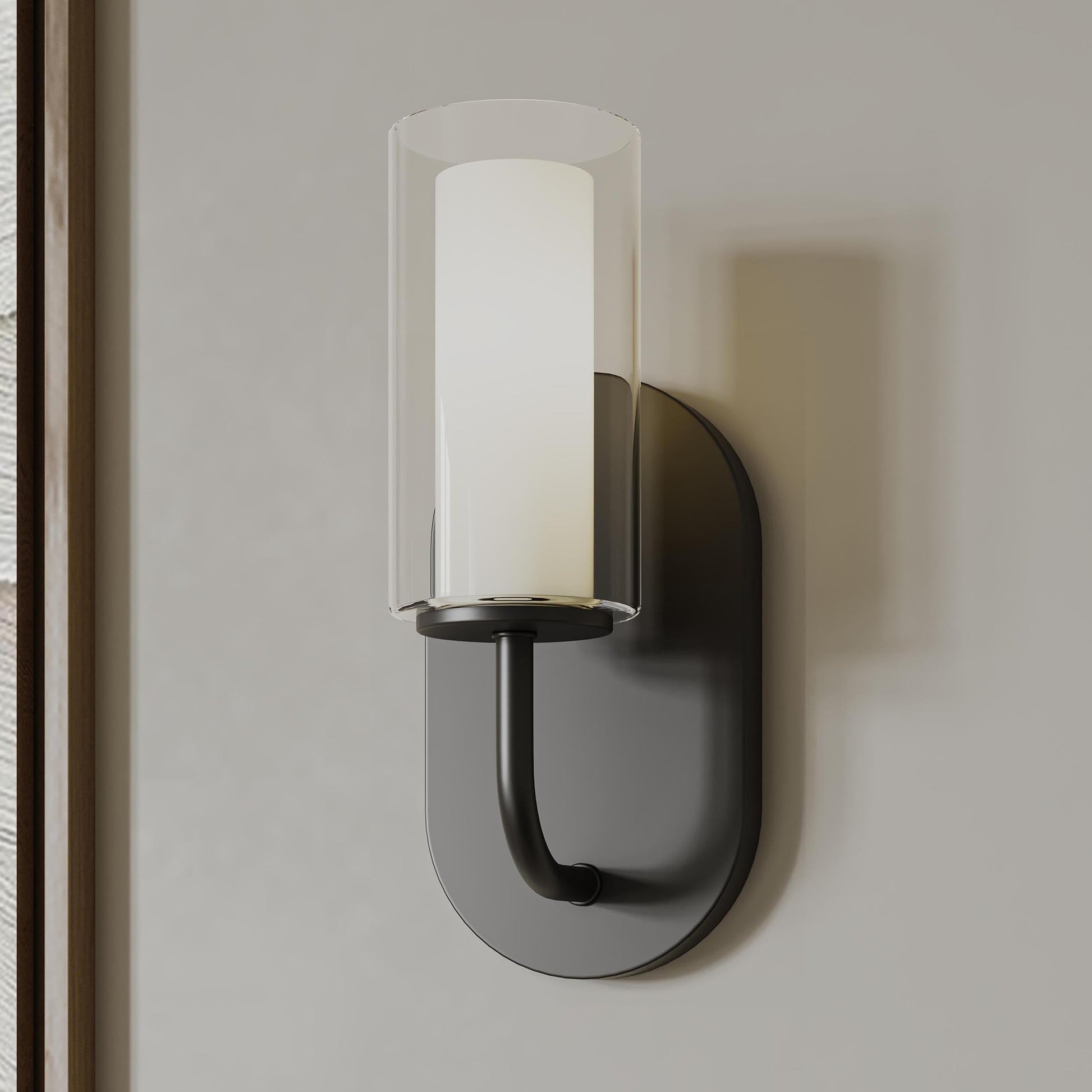 Progress Lighting P710158-009 Mack Wall Sconce - Close Detail View