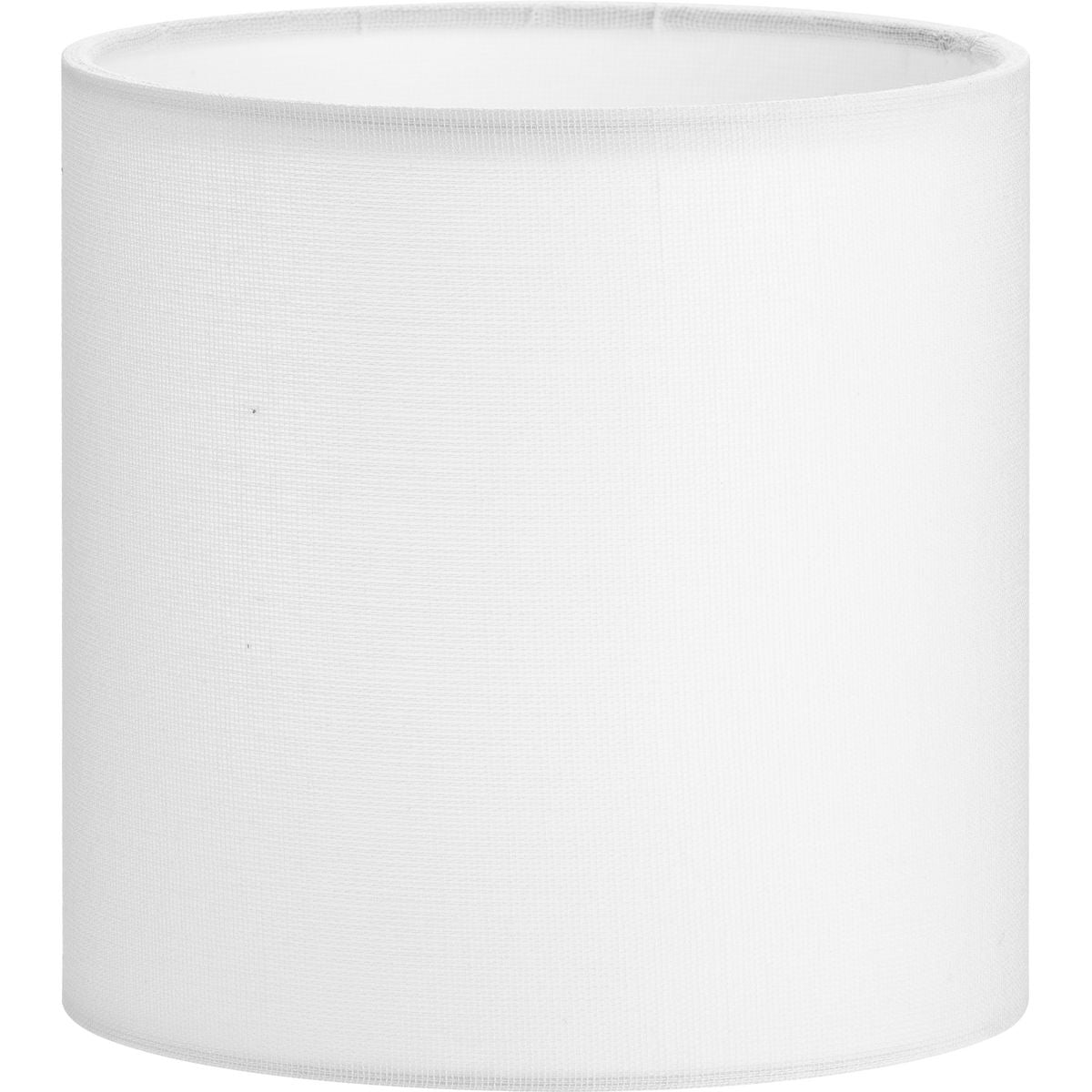 Progress Lighting Elara white linen shade accessory