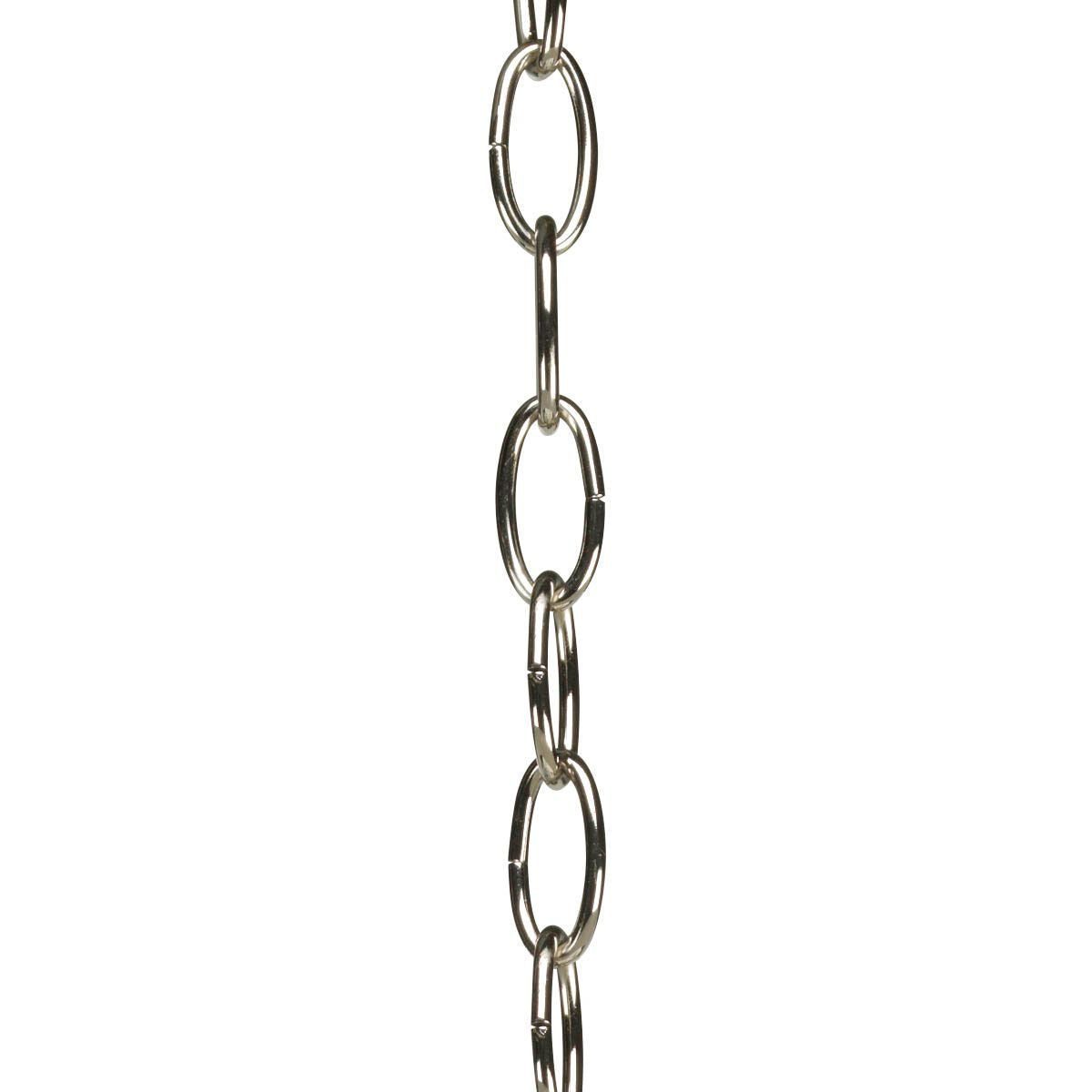 Progress Lighting P8757-104 polished nickel chain accessory