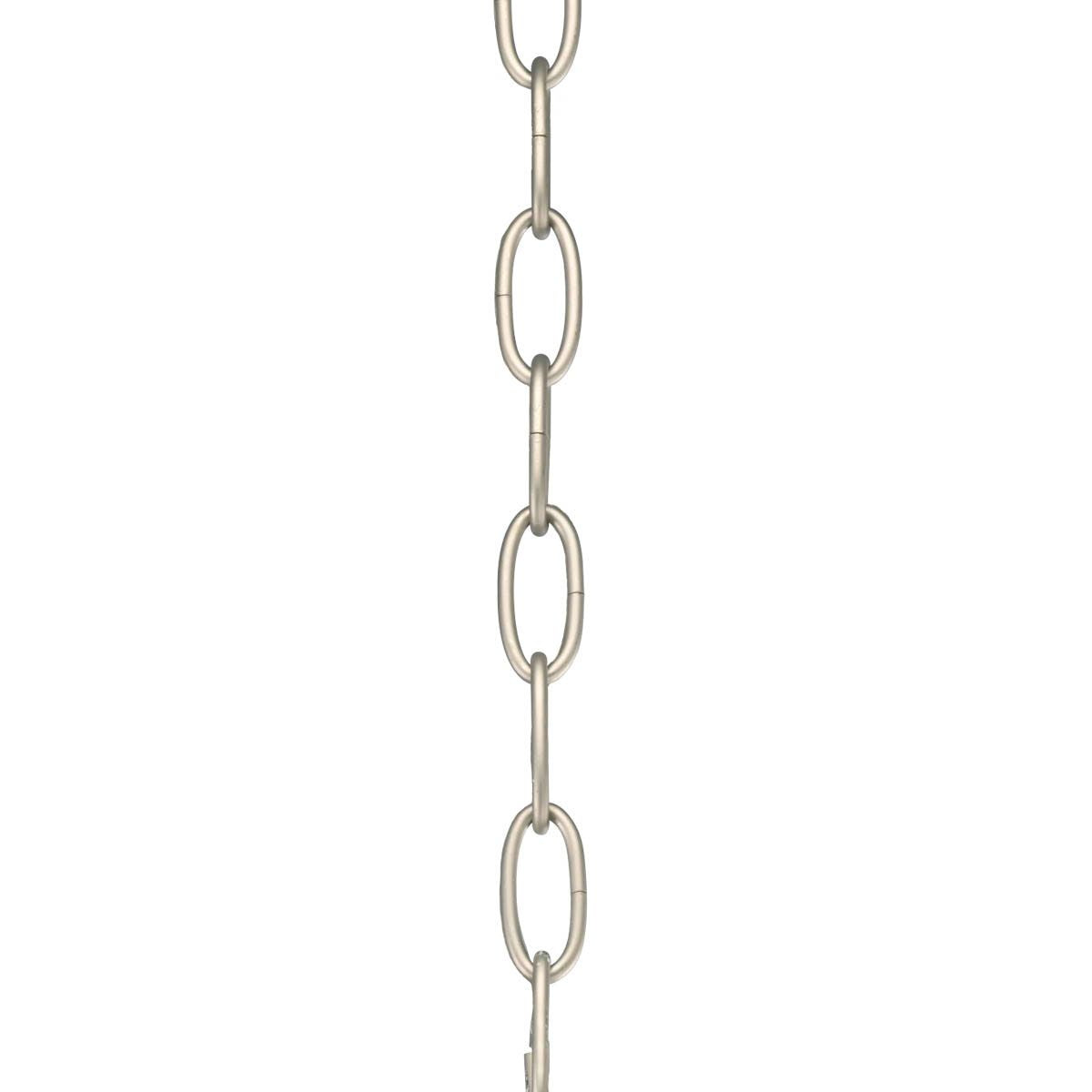 Progress Lighting P8757-126 Burnished Silver 10 foot 9 gauge chain accessory