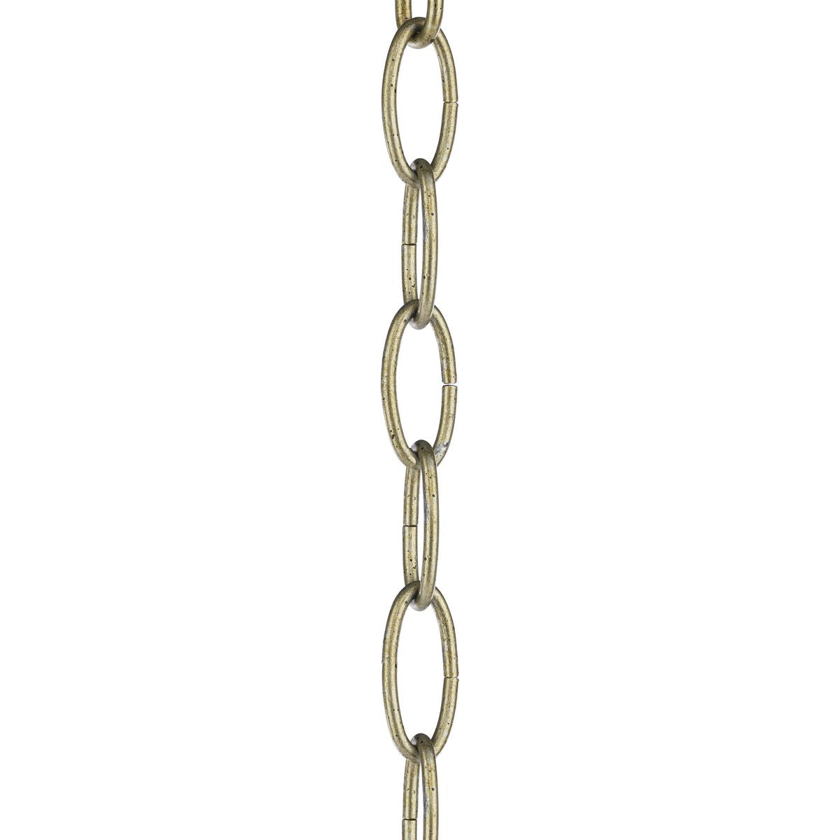 Progress Lighting P8758-176 48 inch 9-gauge gilded silver accessory chain