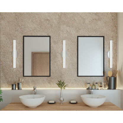Progress Lighting Parallel LED bath vanity wall light in bathroom setting