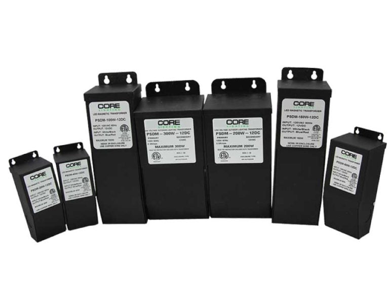 Core Lighting PSDM-40W-12V-CL2 Class 2 Constant Voltage Dimmable LED Driver 40W 12V