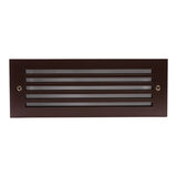 Elco Lighting PST1BZ Brick Grill Faceplate Replacement, Bronze Finish