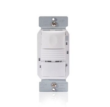 Wattstopper PW-101D-W PIR Dimmable Wall Switch Sensor, Universal, 120V, White