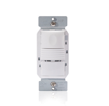 Wattstopper PW-101D-W PIR Dimmable Wall Switch Sensor, Universal, 120V, White