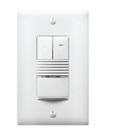 Wattstopper PW-311-347-W 0-10V PIR Wall Switch Occupancy Sensor, Voltage 347V, White Finish