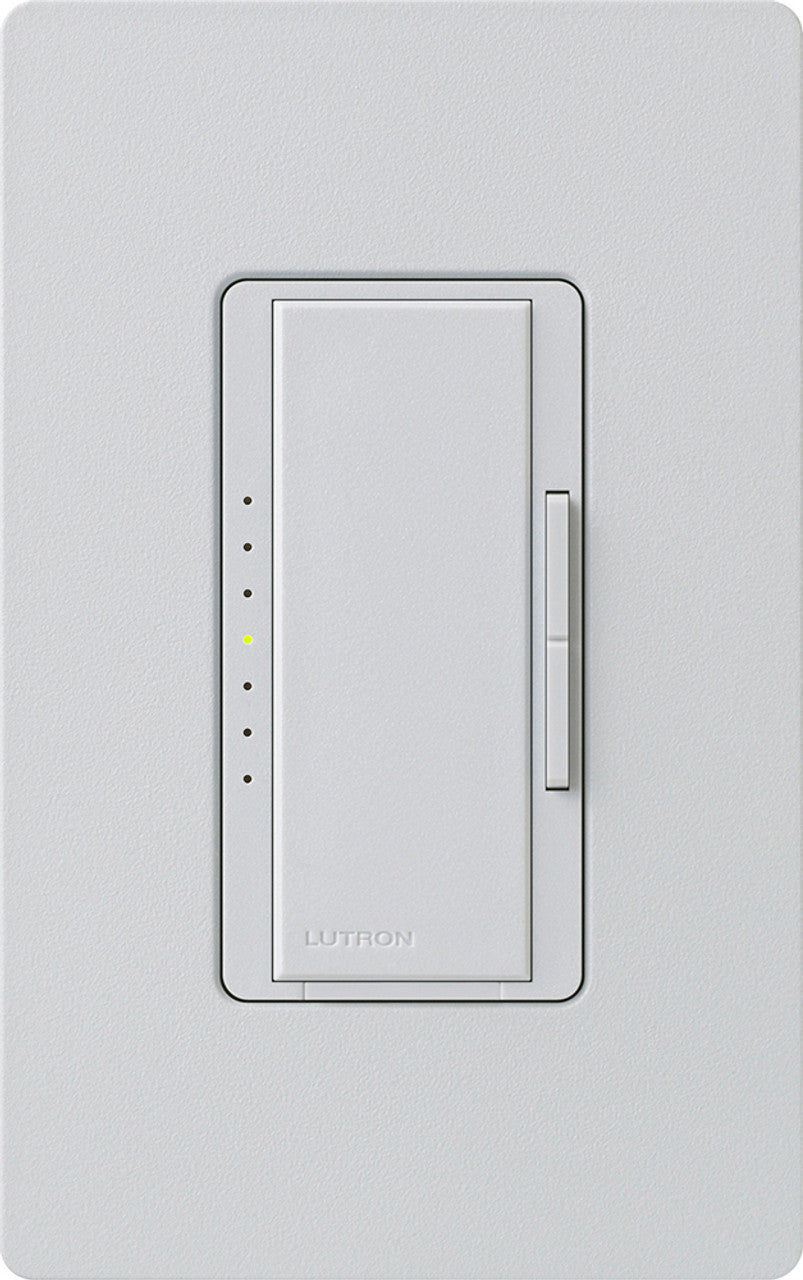 Lutron MSC-1000M-PD Maestro Satin Digital Fade Dimmer, Single Pole/Multi-Location, 1000W Incandescent/Halogen, Palladium Finish
