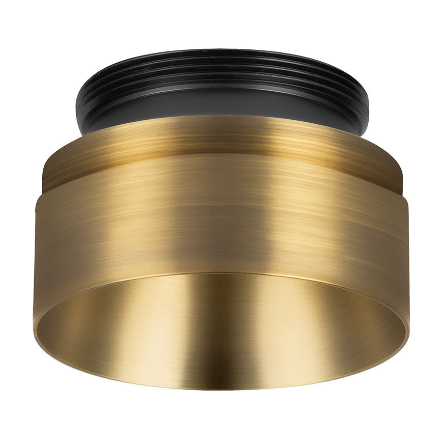 CSL Lighting BZL-3-DR-PBR Luxe 3" Deep Regress Bezel With Patina Brass Finish