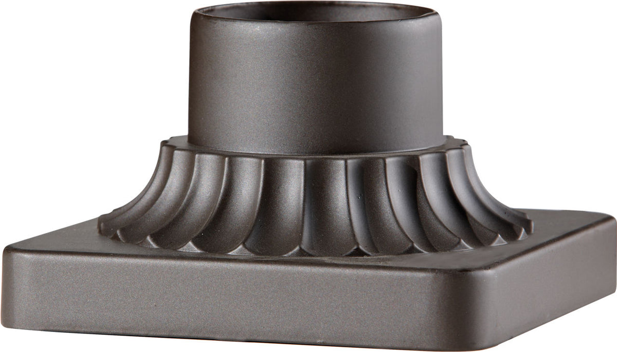 Generation Lighting PIER MT-ORB outdoor pier mount in oil rubbed bronze