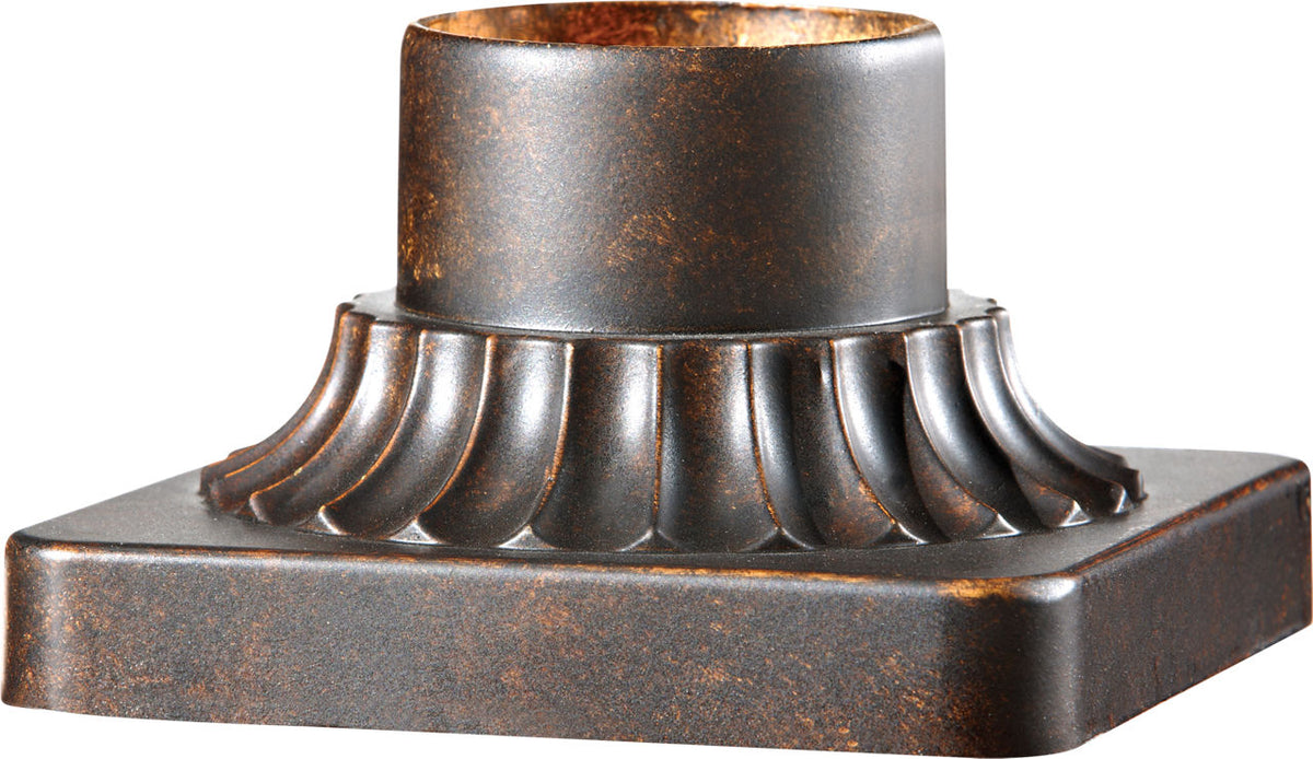 Generation Lighting PIER MT-WAL Outdoor Pier Mount in Walnut