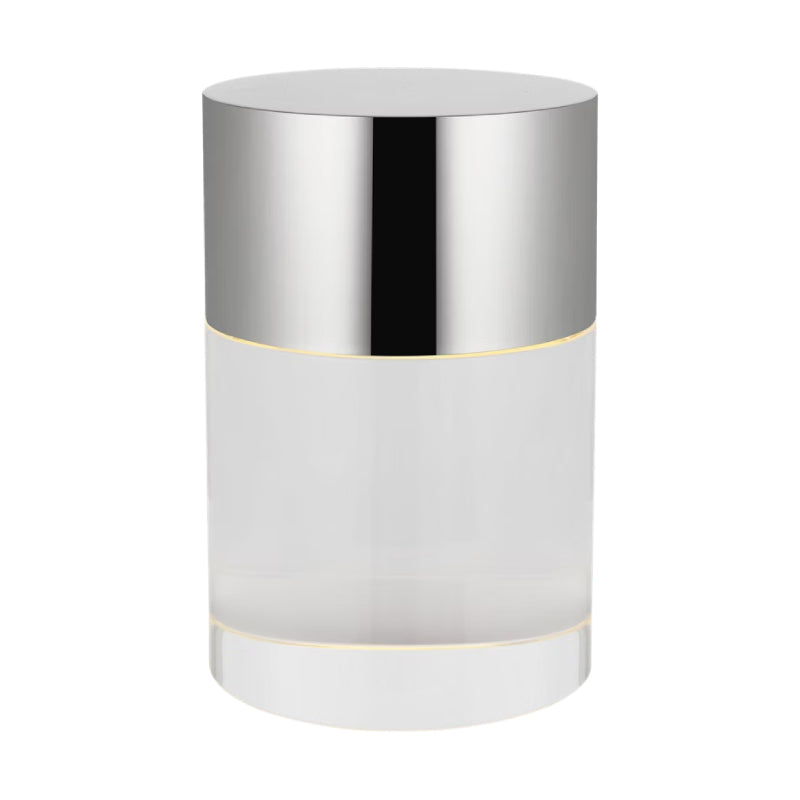 Visual Comfort Architectural SLTB66827PNCG Modern 6" Caspe Tall LED Rechargeable Table Lamp Portable Light - Finish: Polished Nickel