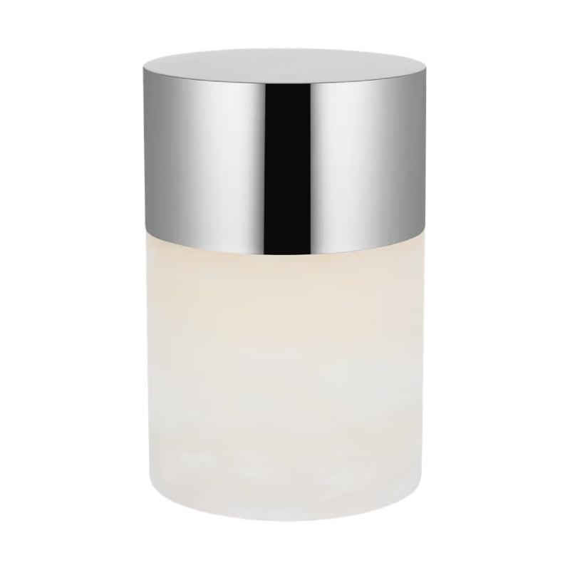 Visual Comfort Architectural SLTB66927PNALB Modern 6" Caspe Tall LED Rechargeable Table Lamp Portable Light - Finish: Polished Nickel