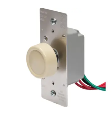Wattstopper R603PI RFI Rotary Dimmer, Preset, 3-Way, Ivory Finish