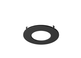DALS Lighting RACC-TRIM3-BK 3 Inch Recessed LED Trim, Matte Black Finish, Snap-In Decorative Accessory