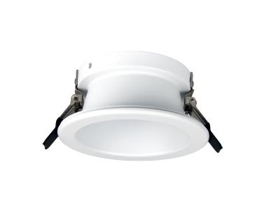 MaxLite RADR-4WWTA Recessed Architectural Downlight Reflector, 4 Inch Round, White Reflector, White Trim, TAA