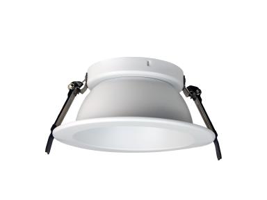 MaxLite RADR-6WWTA Recessed Architectural Downlight Reflector, 6 Inch Round, White Reflector, White Trim, TAA
