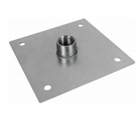 Orbit RCP-75 Trade Size 3/4 Inch, Base Plate Size 6x6 Inch , Base Plate Thickness 0.064 Inch Roof Coupling Plates 20 Pack