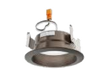 Westgate RDMF4-MCT5-ORB Baffle Retrofit Metal Led Recessed Trim 5CCT , 10W , 750LM, 27K/30K/35K/40K/50K in Oil-rubbed Bronze Finish