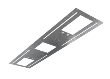 DALS Lighting REC-RFP-35SQ Rough-In Plate for 3.5" Square Recessed Lighting – Precision Cutting Template