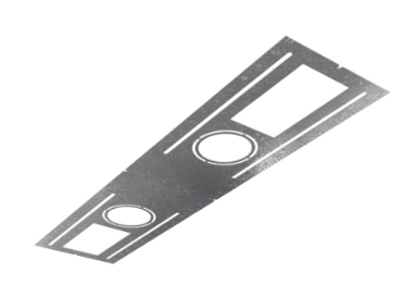 DALS Lighting REC-RFP-DOUBLE23 Rough-In Plate Double 23" for Recessed Lighting