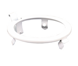 Elco Lighting RETNR97W 4" Adjustable Pull Down Trim, Replacement Metal Ring, All White