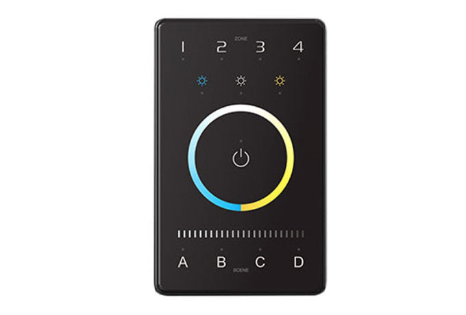 Core Lighting RGB-CT820 Tunable White Bluetooth Touch Panel Wall Controller