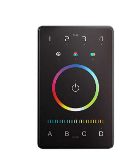 Core Lighting RGB-CT850 RGBW Bluetooth Touch Panel Wall Controller ...