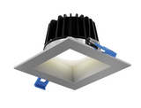 DALS Lighting RGR6SQ-CC-V-SN Square Regressed Recessed Light - Universal 120V-347V, 0-10V Dimming