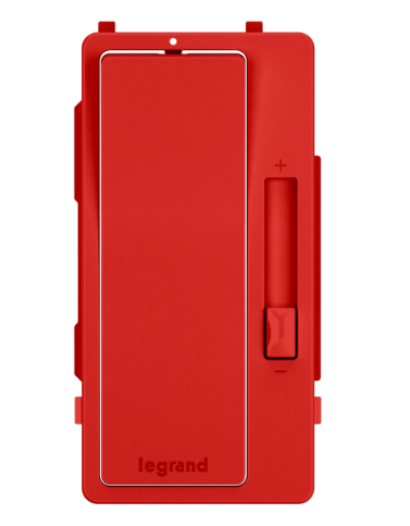 Wattstopper RHKITRED Radiant Interchangeable Face Cover, Red Finish