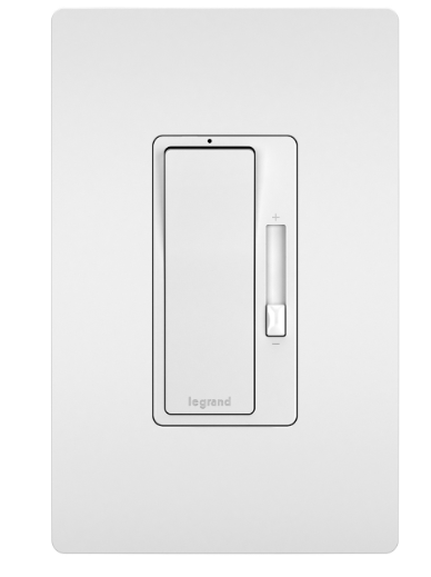 Wattstopper RHLV703PTC Radiant 120v, 700va Magnetic Low-voltage Single Pole/3-way Dimmer, Tri-Color