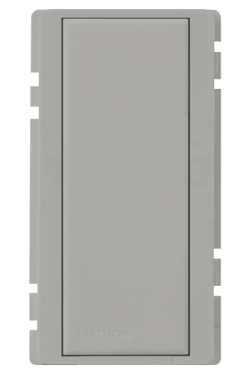 Lutron RK-AS-GR Color Change Kit for RA 2 Remote Switch, Gray Finish