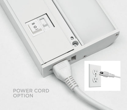 AFX Lighting RLEP60WH Riley, 60 Inch Power Cord, White Finish