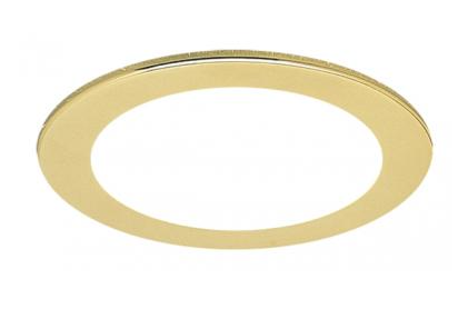 Elco Lighting RM4G 4" Metal and Plastic Trim Ring, All Gold