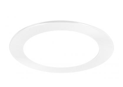 Elco Lighting RP4SH 4" Metal and Plastic Trim Rings, White Lexan