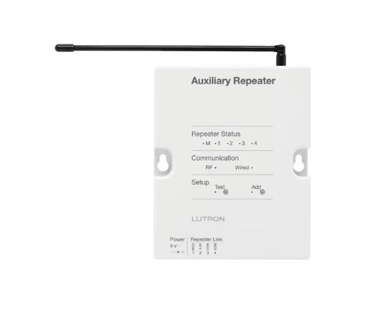 Lutron RR-AUX-REP-WH RadioRA 2 Auxiliary Repeater