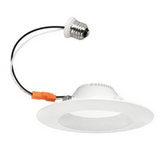 MaxLite RR41027W-L9 LED Downlight Retrofit 4" 10W 2700K White Finish