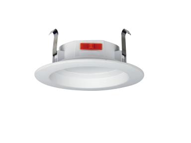 Maxlite RRBD-6R9.5T9CS-W-6PK Residential Recessed Baffle Downlight - 6 Inch Round - 9.5W - 120V - Triac Dimming - 90 CRI -  CCT Selectable - 6 Pack - Finish White