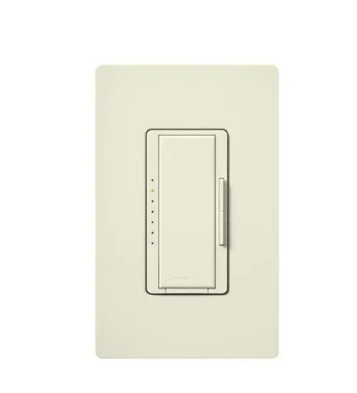 Lutron RRD-6ND-BI RadioRA 2 Maestro Neutral LED Dimmer - 600W Max - Biscuit Finish